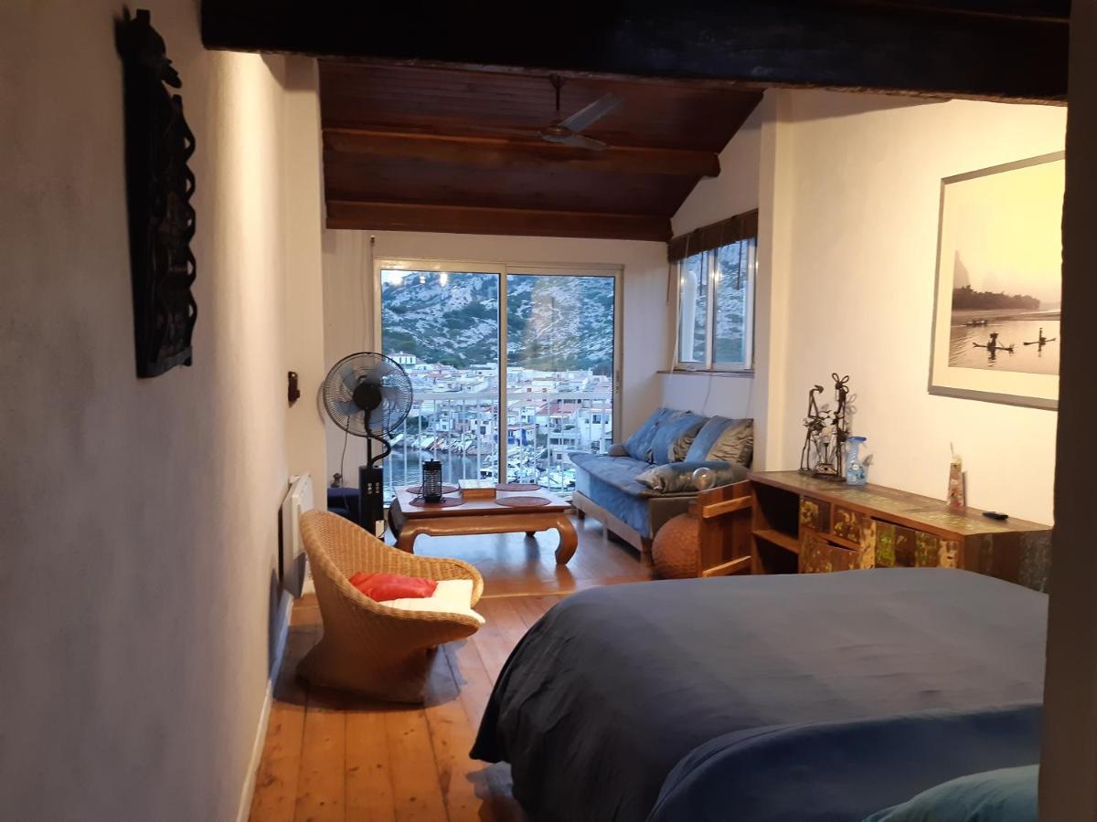Cabanon Vue mer et calanques Les Goudes - Ferienwohnung Marseille