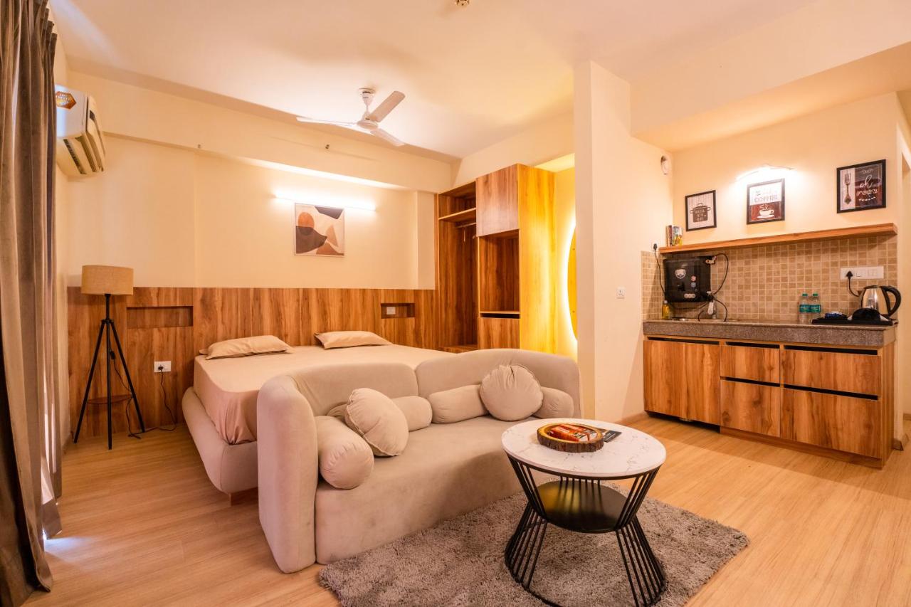 Studio mit Balkon