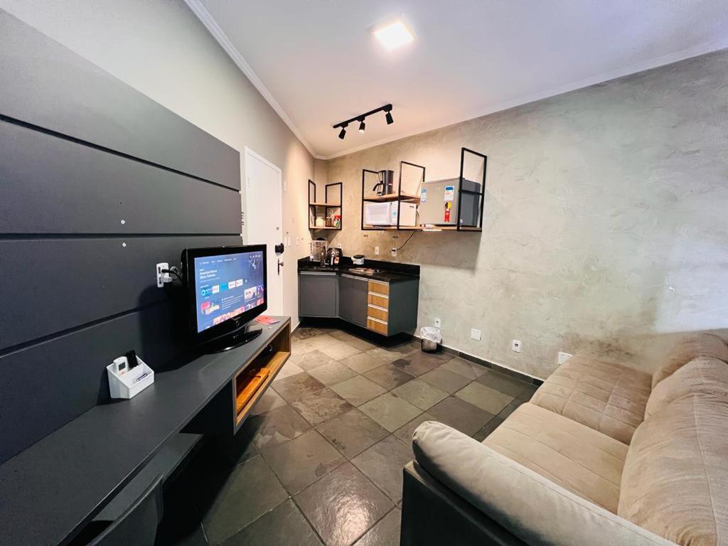 Flat á Beira-mar no Itararé em SV. - B&B São Vicente