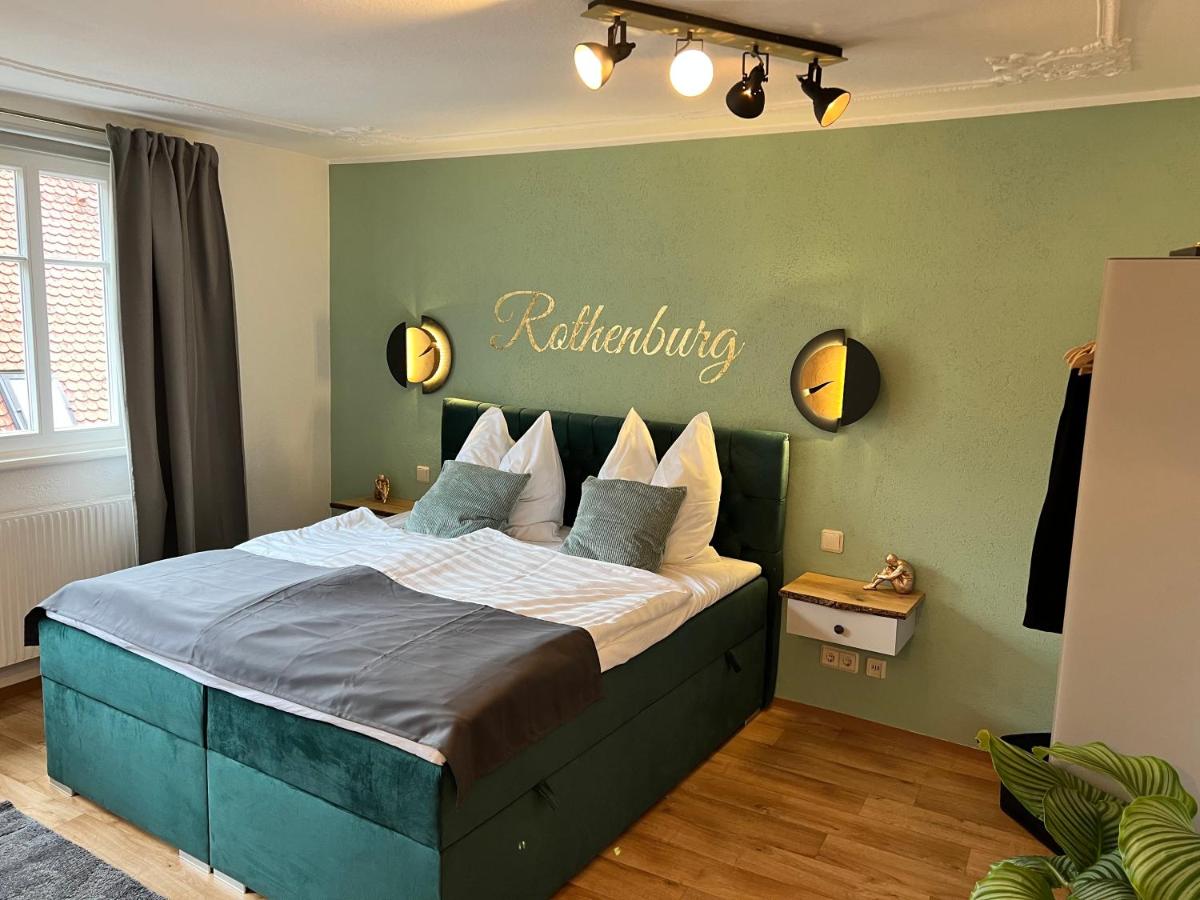 B&B Rothenburg ob der Tauber - #Stadtspeicher - Grüner Stern das Apartment mitten in der Altstadt - Bed and Breakfast Rothenburg ob der Tauber