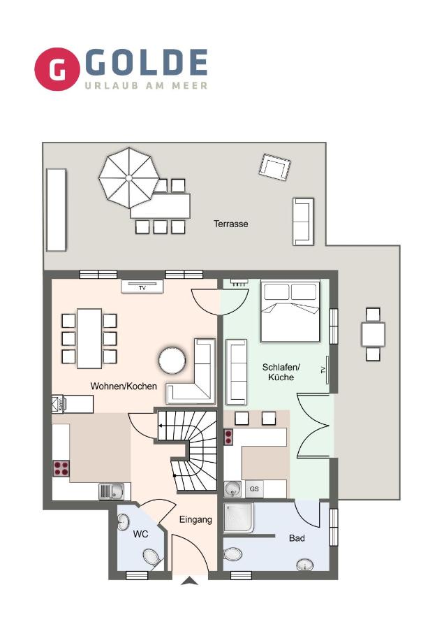 Summer Diek Reetdachhaus Summerdiek 11 - B&B