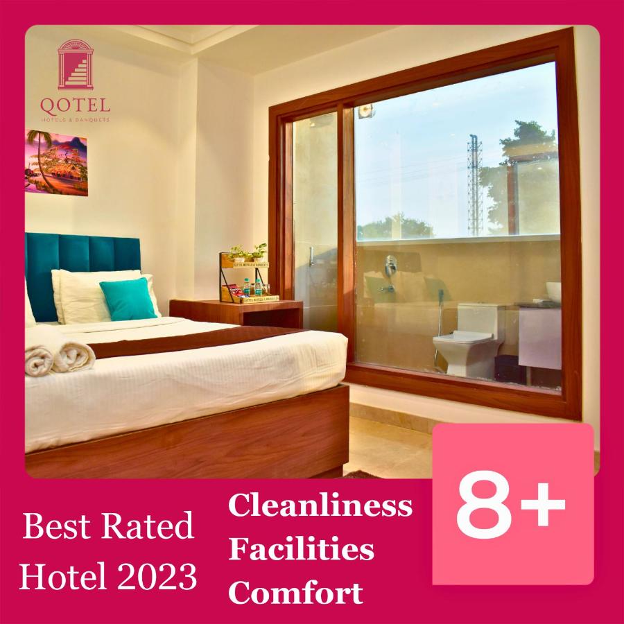 B&B New Delhi - Qotel Hotel Ashok Vihar Couple Friendly - Bed and Breakfast New Delhi
