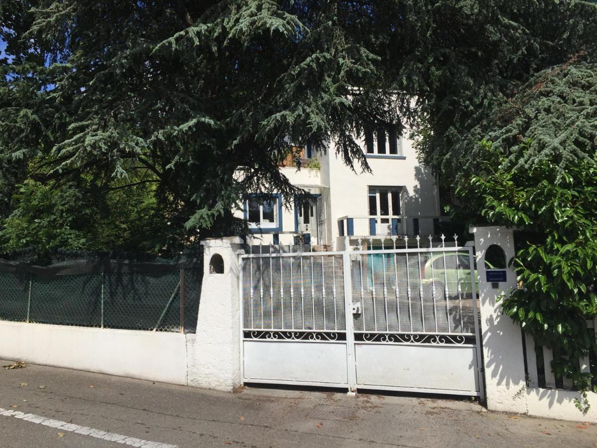 VILLA LES TERRASSES dans la nature avec piscine à 2 pas de Lyon, métro à 15mn à pied pour Lyon centre en 10mn ou bus à 300m pour Lyon centre - Chambres d’hôtes
