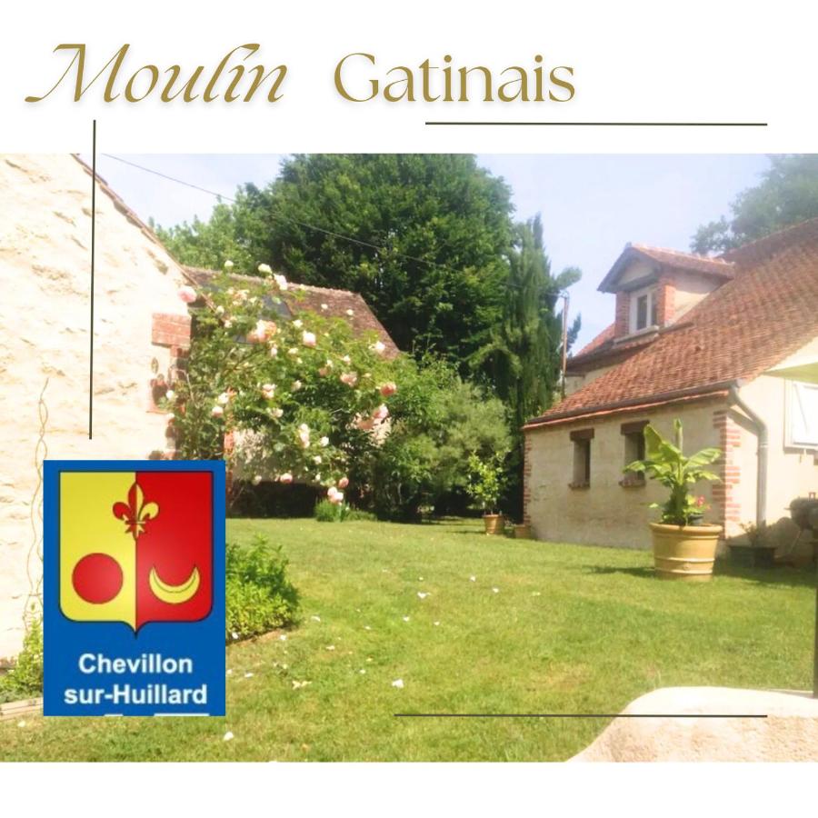 B&B Chevillon-sur-Huillard - Moulin en bord de rivière - 1 à 5 pers - logement atypique-linge-wifi - Bed and Breakfast Chevillon-sur-Huillard