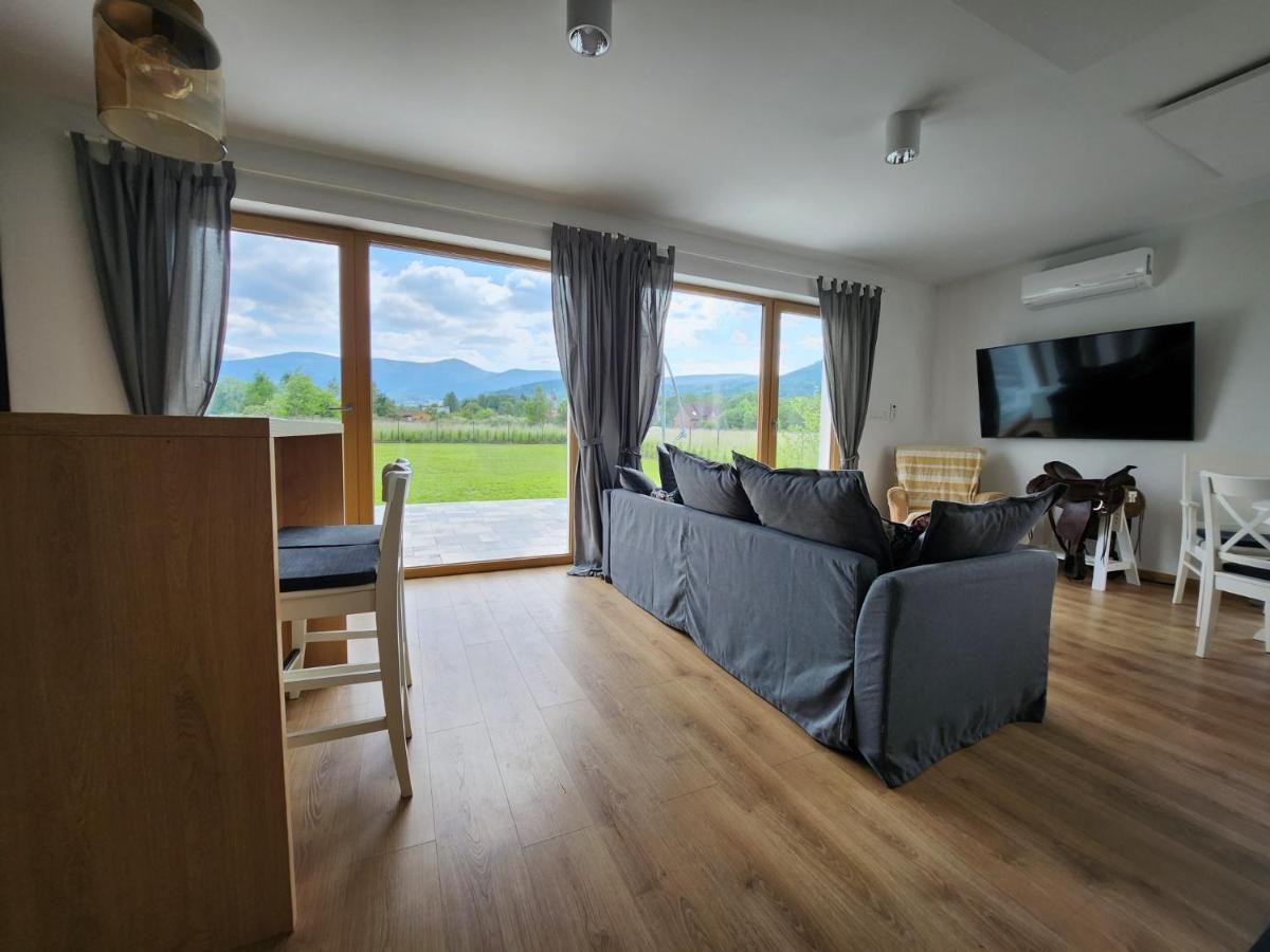 Luksusowy dom 90m2 z WIDOKIEM NA ŚNIEŻKĘ - B&B Miłków