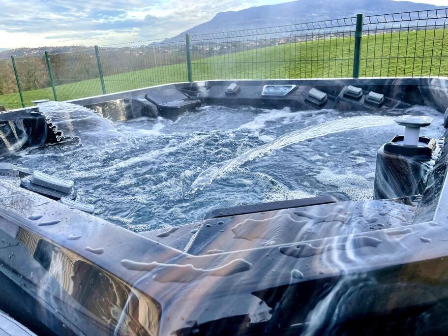 Studio GreenEscape en pleine nature avec jacuzzi - B&B Reignier