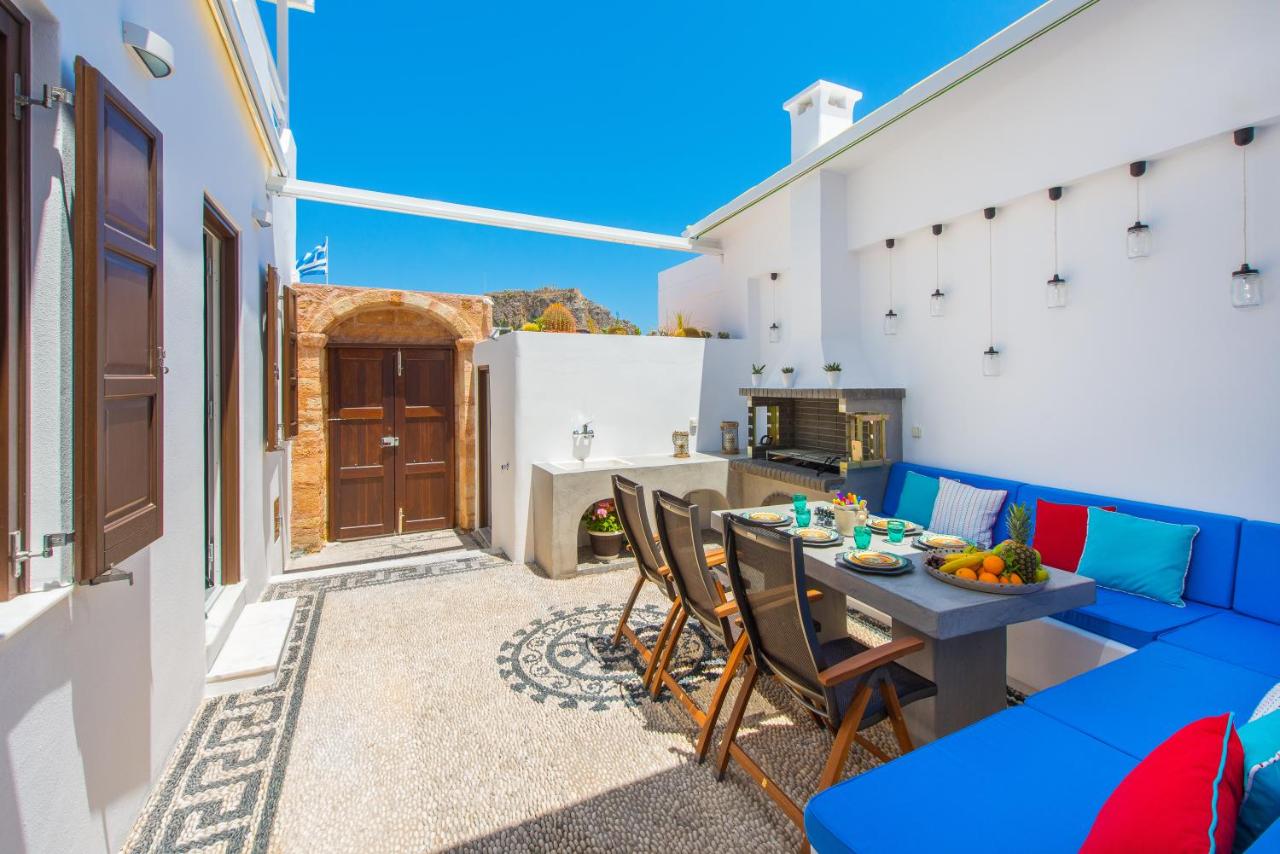 Lindos Allure Villa with Jacuzzi and Acropolis view!!! - B&B