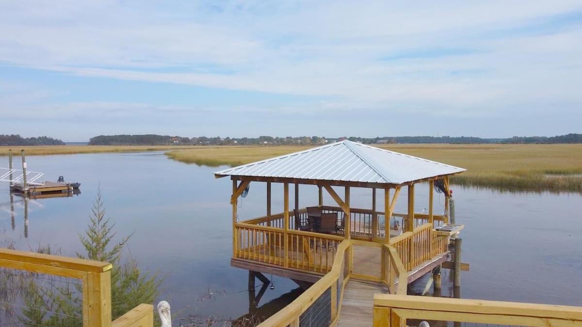 Crabbin Cabin - Spacious, Seasonal Riverside Home On The Ga Coast - B&B Midway