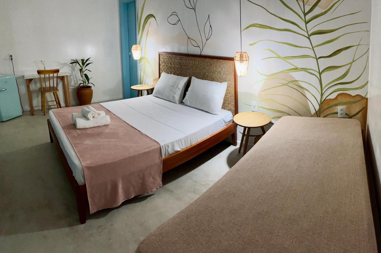 Habitación Triple con vistas al jardín