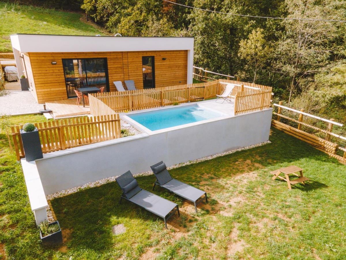 B&B Ozon - -LA BOOA- Maison écologique 65m2 -Piscine privée- Ardèche GESTLOC - Bed and Breakfast Ozon