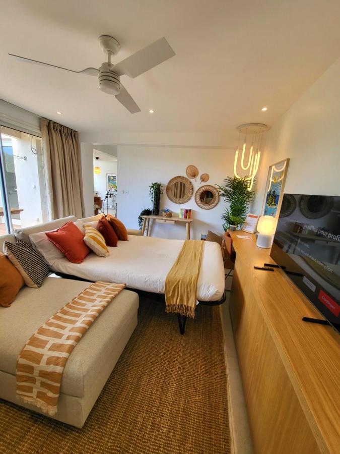 Appartement 2 chambres Zen avec jardin et Jacuzzi et proche des plages