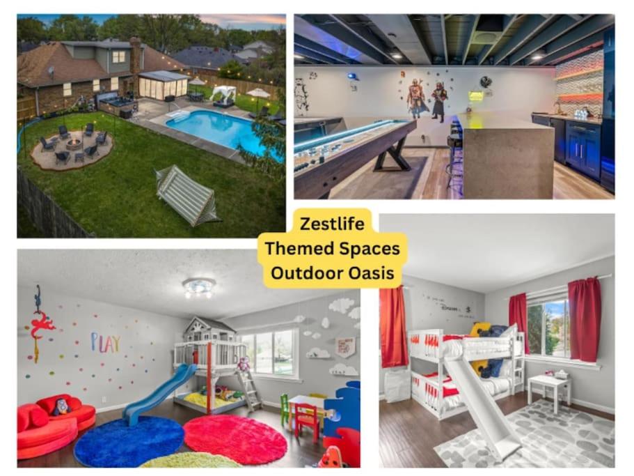 Zestlife-LuxuryEscape-ThemedRooms-Pool-GameRoom - Bed and Breakfast