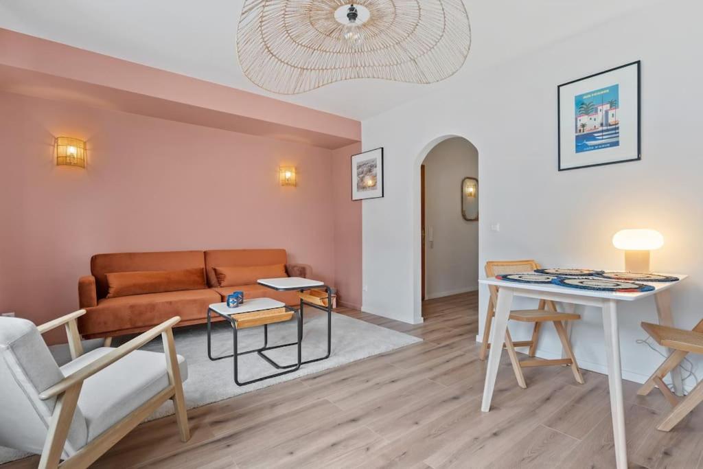 B&B Luxembourg - Contemporain 1BR Rétro Chic Quartier Bonnevoie - Bed and Breakfast Luxembourg