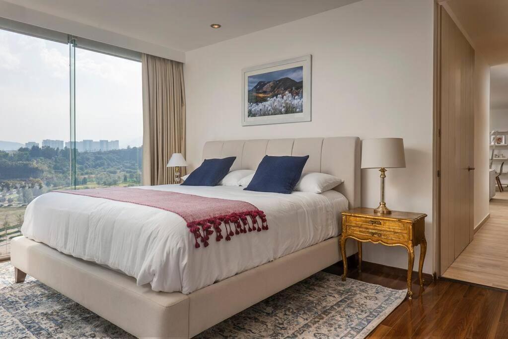 Iluminado Depto Frente al Parque la Mexicana - Ferienwohnung Mexiko-Stadt