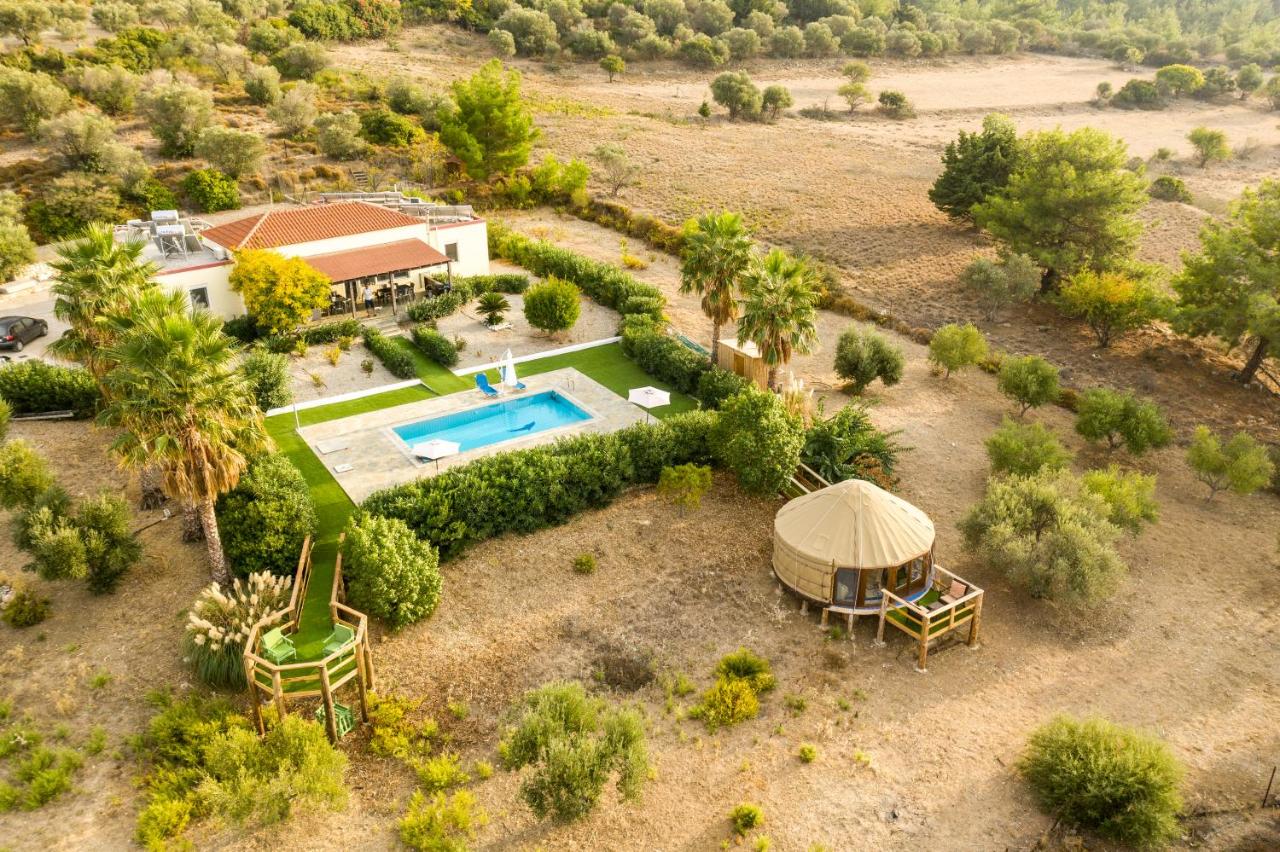 Villa Elia with pool, Yurt and sea views - Ferienwohnung Kos