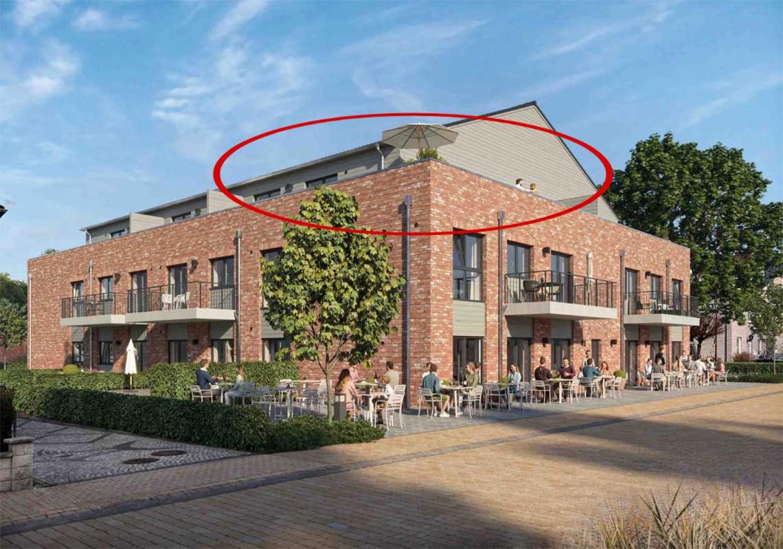 Penthouse Zweite Heimat - mit Sauna und Dachterrasse im Herz von Kellenhusen - Ferienwohnung