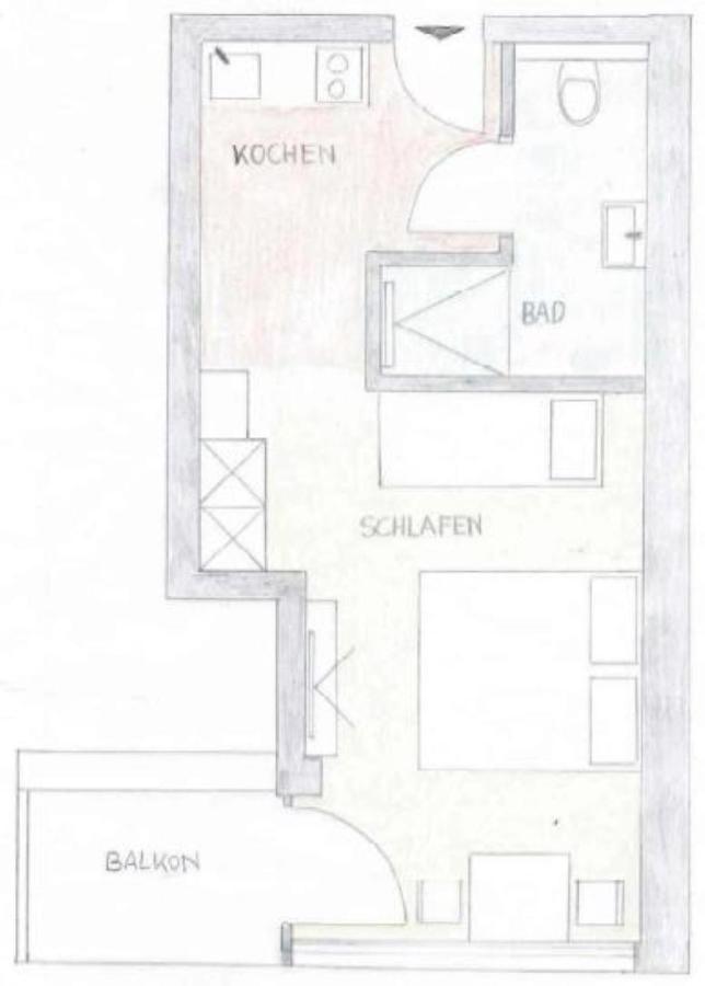 Monolocale con Balcone