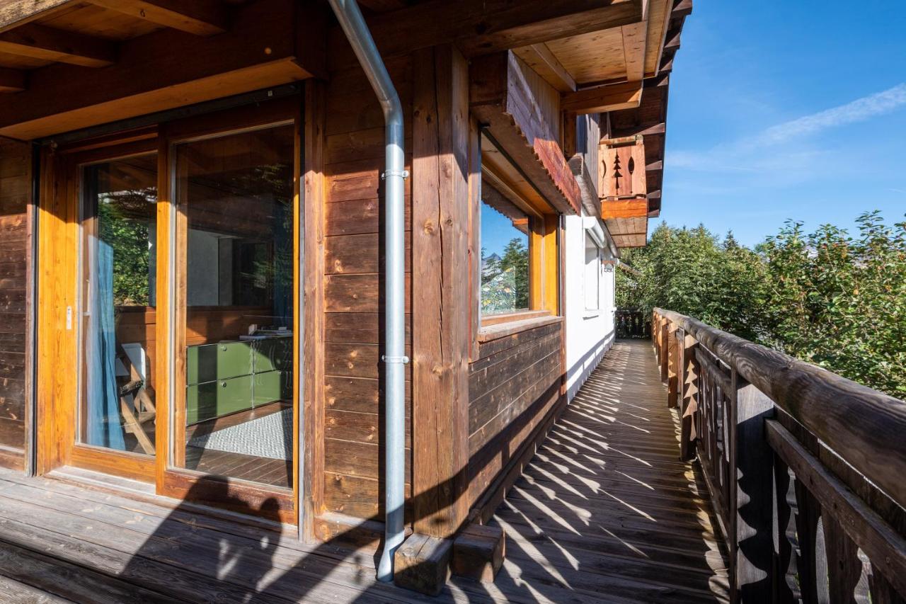 Le Relief - Maison avec magnifique vue montagne aux Bettex - B&B
