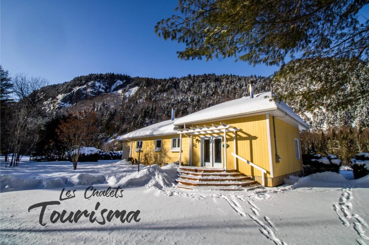 B&B Saint-Raymond-de-Portneuf - Les Chalets Tourisma - Chalet au bord de l'eau avec spa et foyer - Le Draveur - Bed and Breakfast Saint-Raymond-de-Portneuf