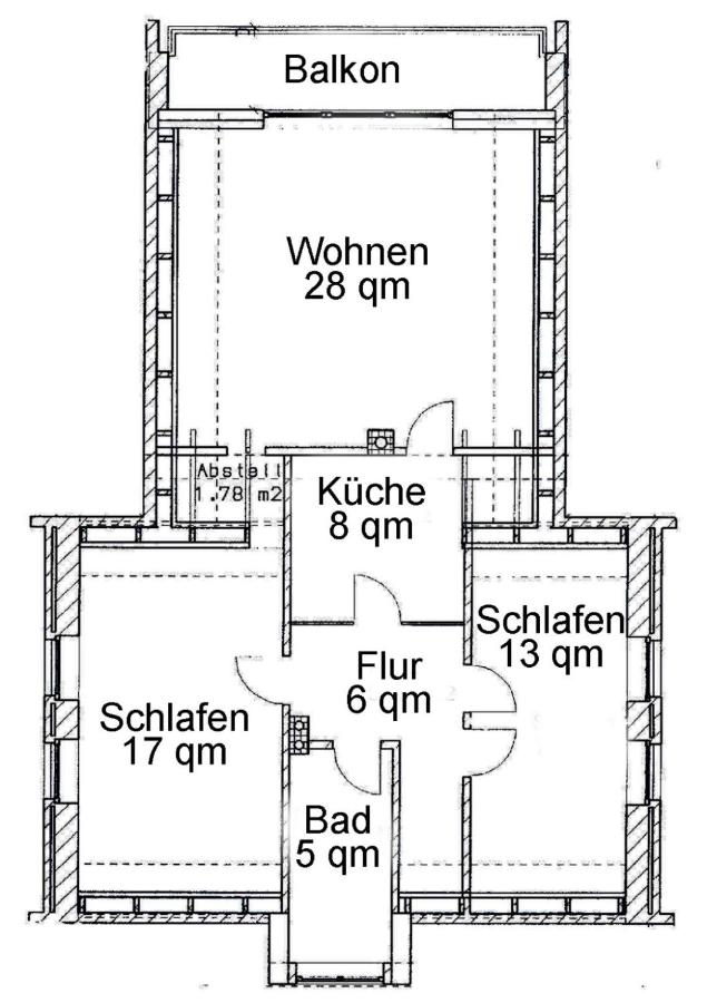 Ferienwohnung Schwudke Wohnung 63 - B&B
