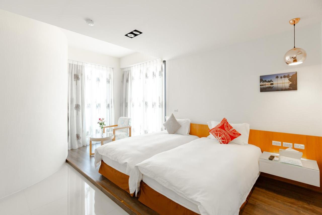 Superior Tweepersoonskamer met 2 Aparte Bedden en Uitzicht op Zee