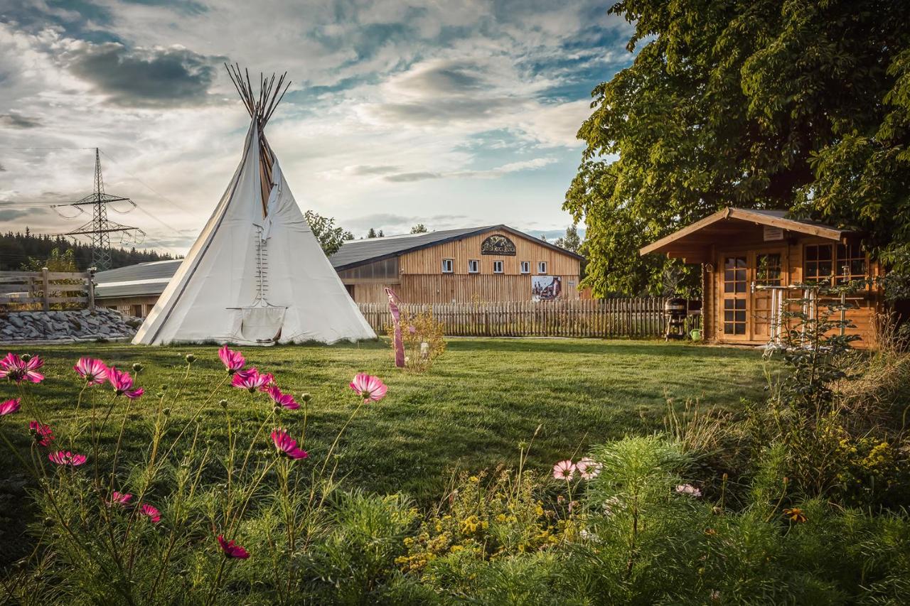 Ranchhouse Smoker- Westernstable - Horse - B&B Elterlein