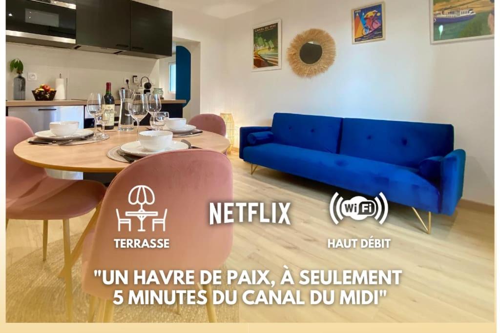 L'annexe du Midi & sa terrasse - Ramonville - B&B