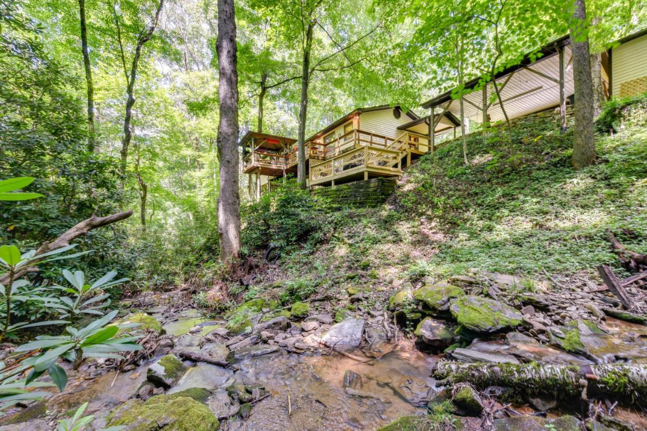 B&B Maggie Valley - Smoky Mountain Sanctuary Creekside, Hot Tub, View - Bed and Breakfast Maggie Valley