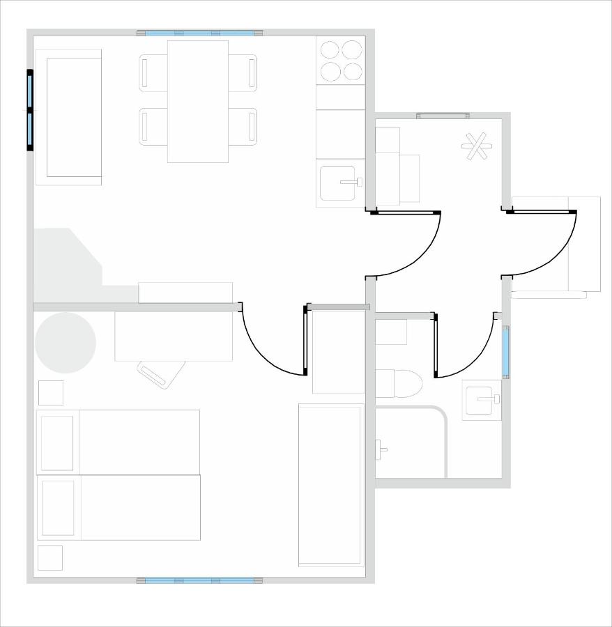 Old Finnish lakeside cottage with sauna - B&B Oulu