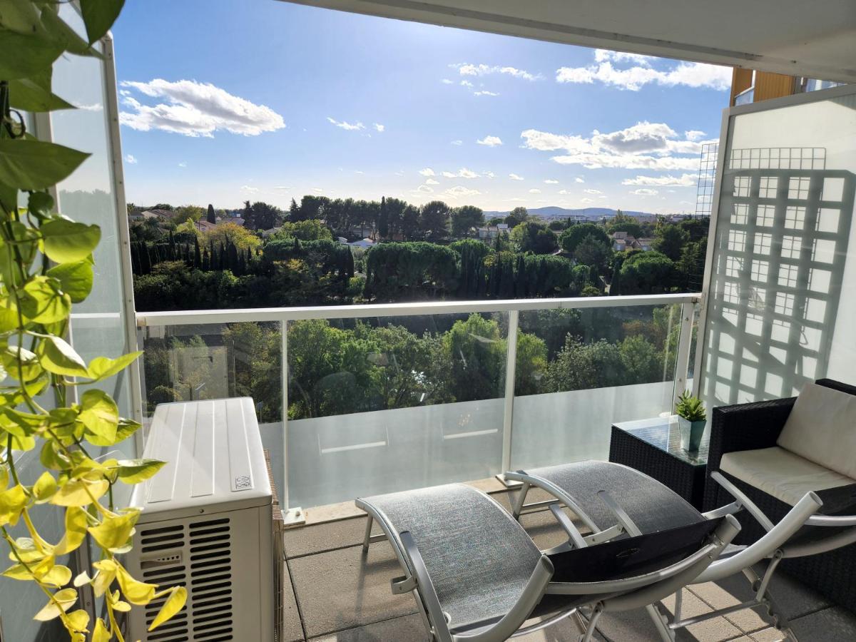 Bel Appartement avec Terrasse et Clim - B&B Montpellier