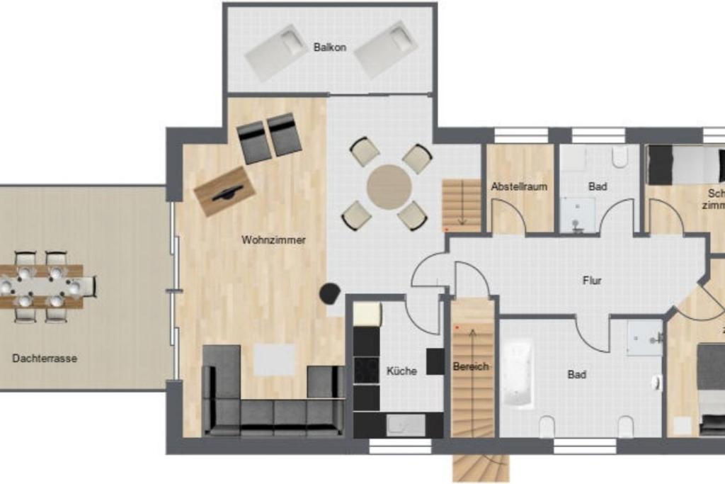 Captain´s Suite in Gollendorf – mit Kaminofen - B&B Gollendorf