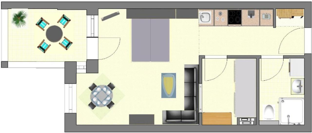 Hafenblick – mit Balkon & Strandkorb am Südstrand - Bed and Breakfast