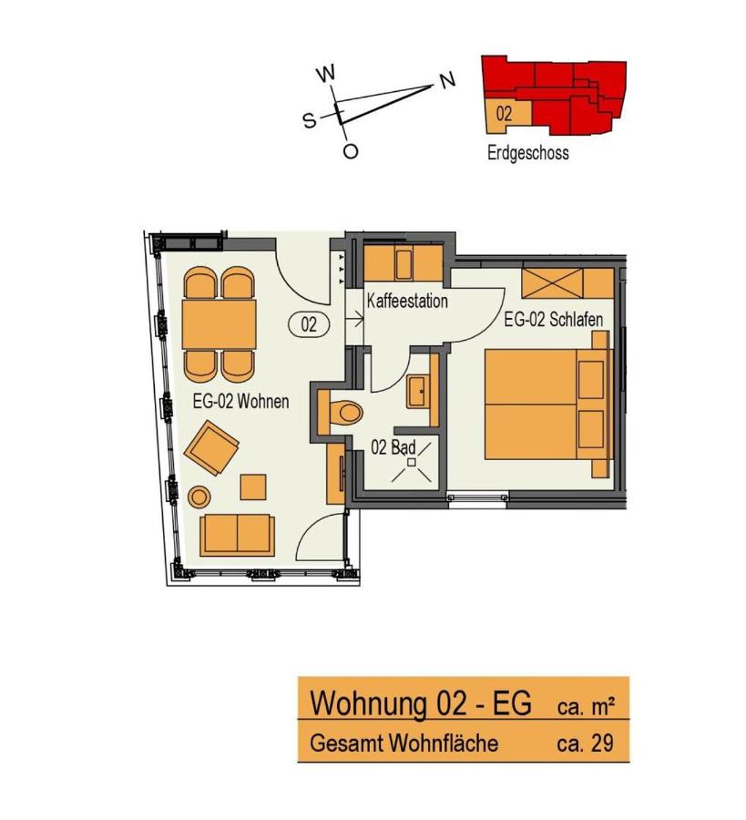 Woge2 Appartement 2 - Ferienwohnung