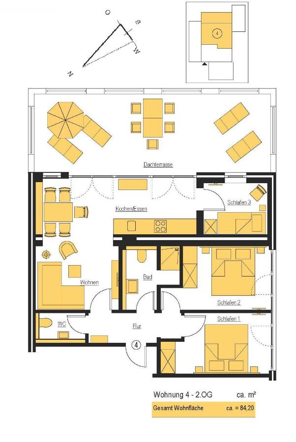 Riff5 Wohnung 4 - Ferienwohnung