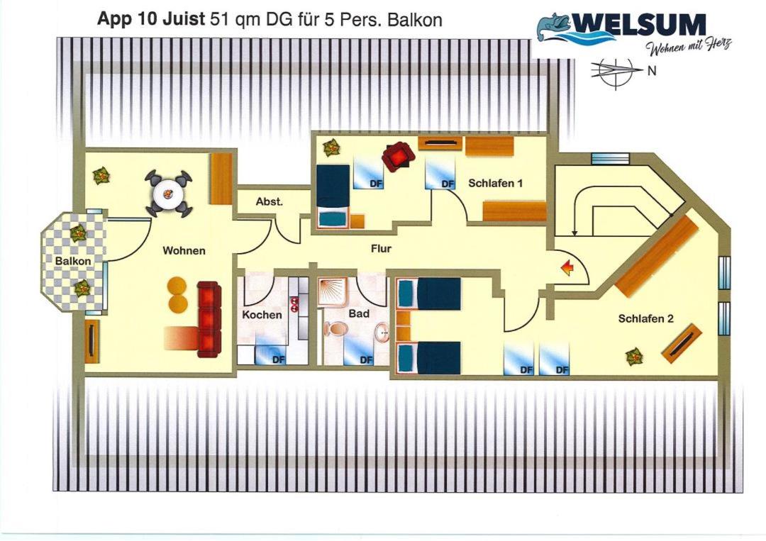 FEWO Juist - B&B