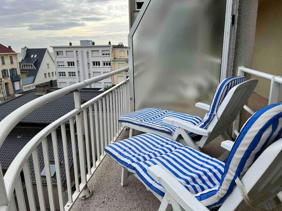 Bellevue - Appartement 60 m2 - 3 ch - vue mer - rénové à Wimereux Plage ! - Ferienwohnung