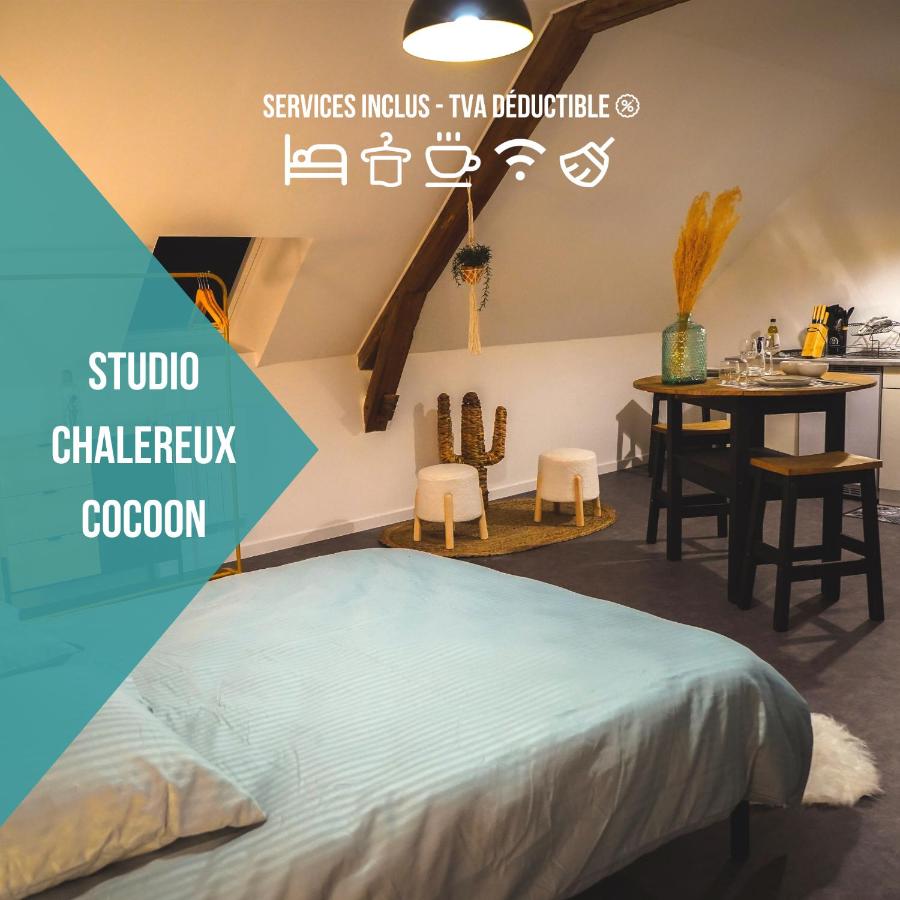 B&B Châteauroux - Le Nid • Cocoon • Netflix • Proche Centre-Ville - Bed and Breakfast Châteauroux