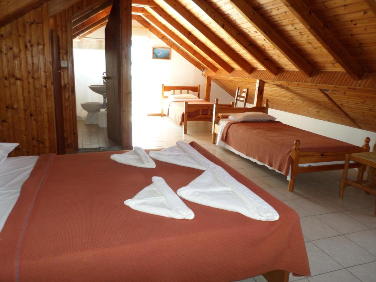 Attic room with sea view
