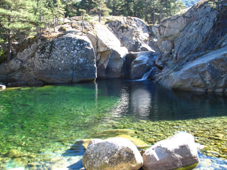 A 2 minutes rivière 25 minutes Ajaccio plages linge et PARKING inclus - B&B