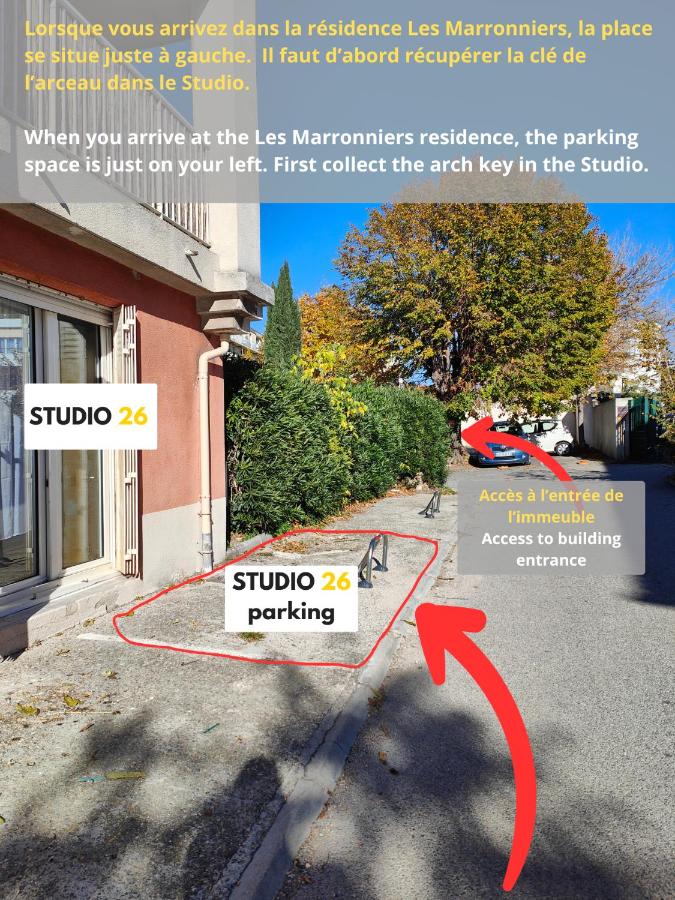 Studio 26 - Parking - Climatisation - B&B