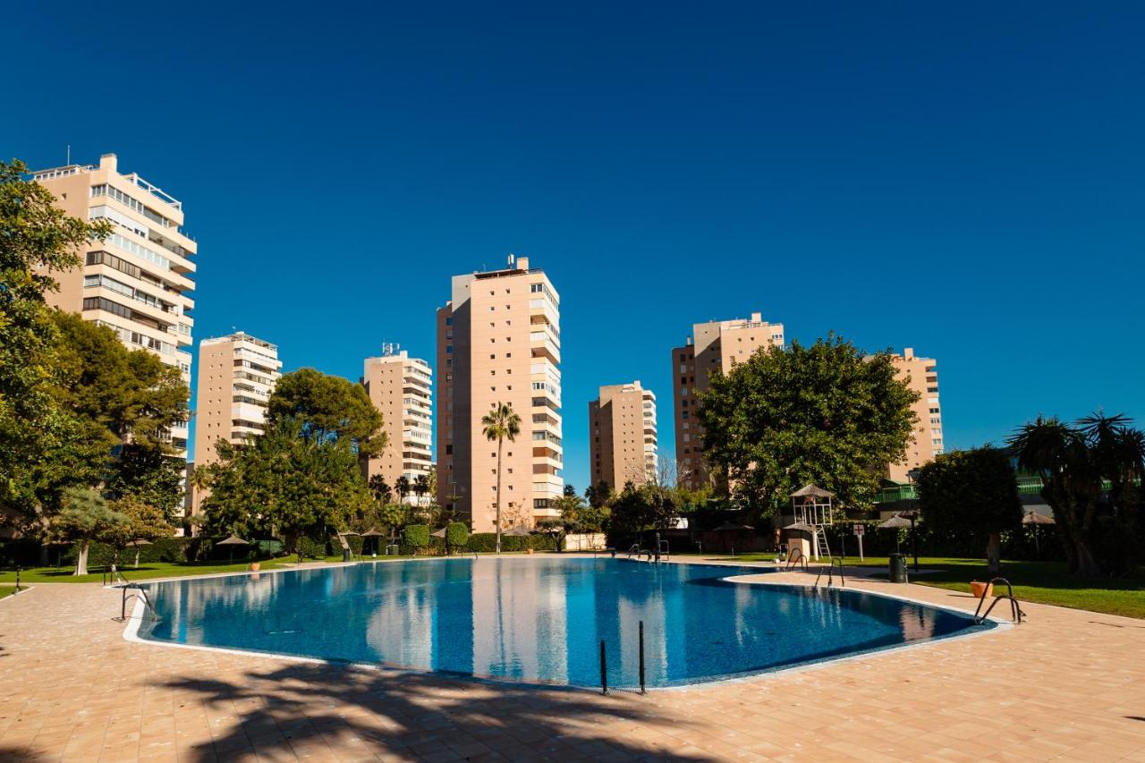View of Beachfront apartment with panoramic sea views, private parking ...