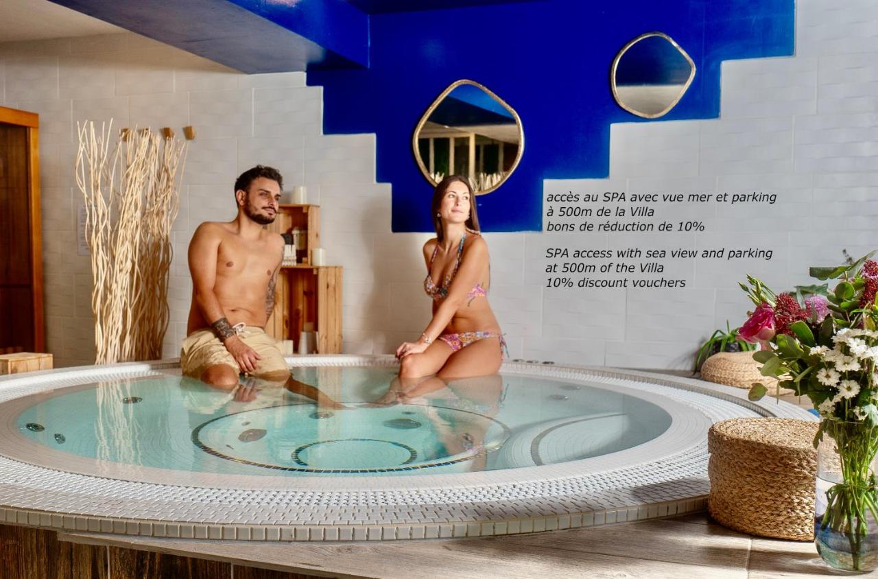 Blue Summer Vibes Mini studio for two, AC, parking, beach at 50m, SPA access -2 - B&B