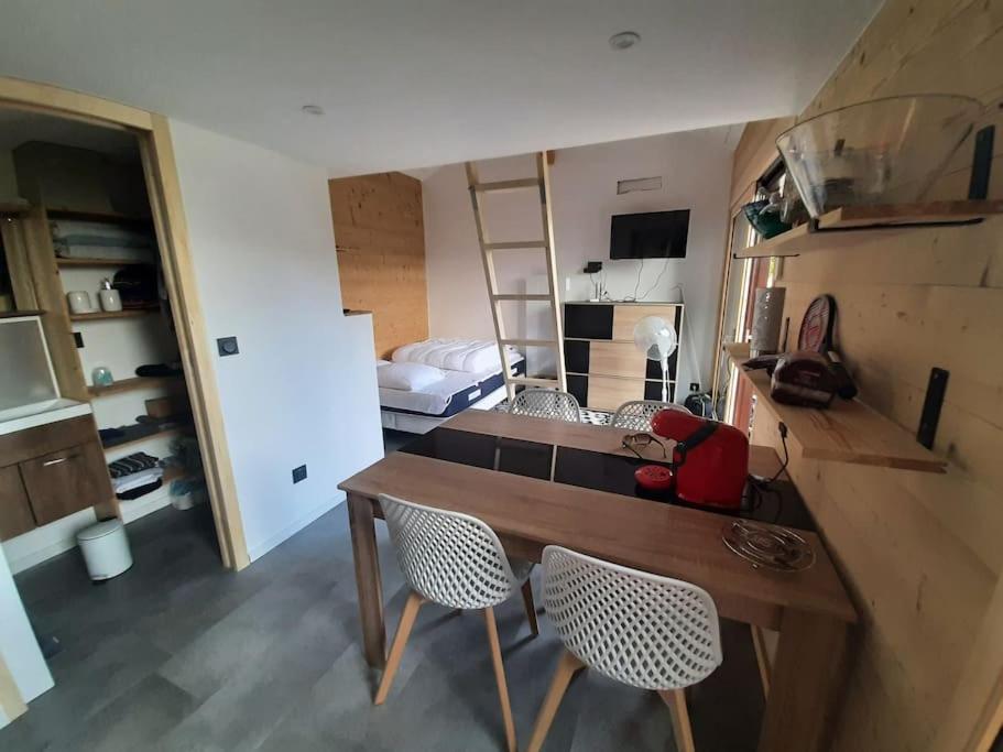 5 min des pistes de ski Grand studio mezzanine - Bed and Breakfast Viuz-en-Sallaz