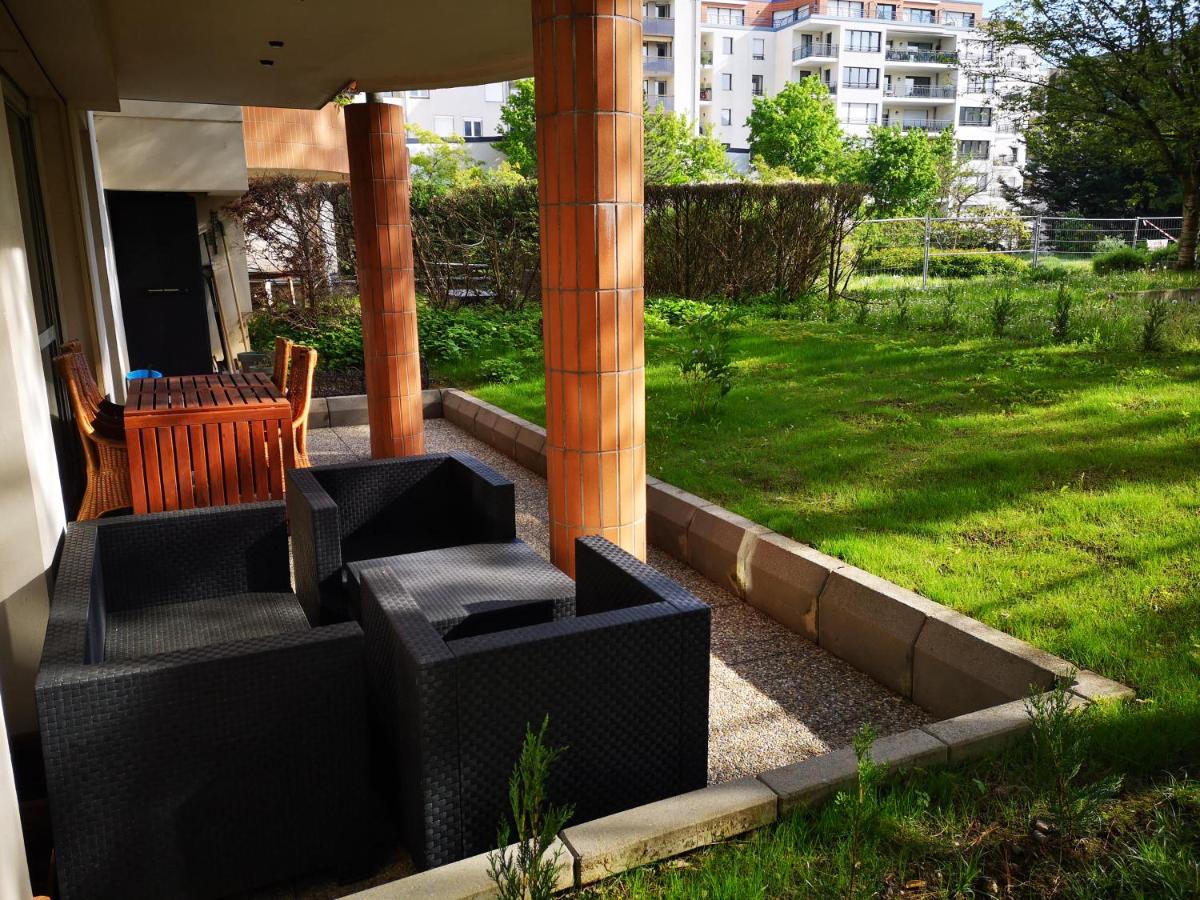 Bel Appartement avec jardin privé au calme - Ferienwohnung