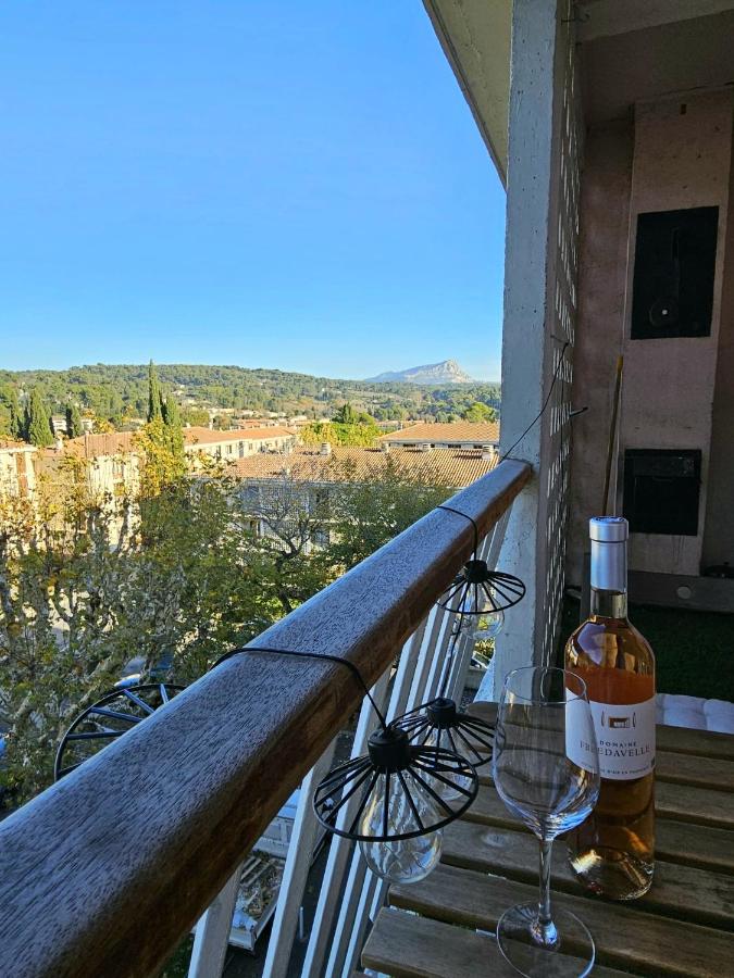 Calme, vue st Victoire, proche centre ville avec parking - Chambres d’hôtes Aix-en-Provence