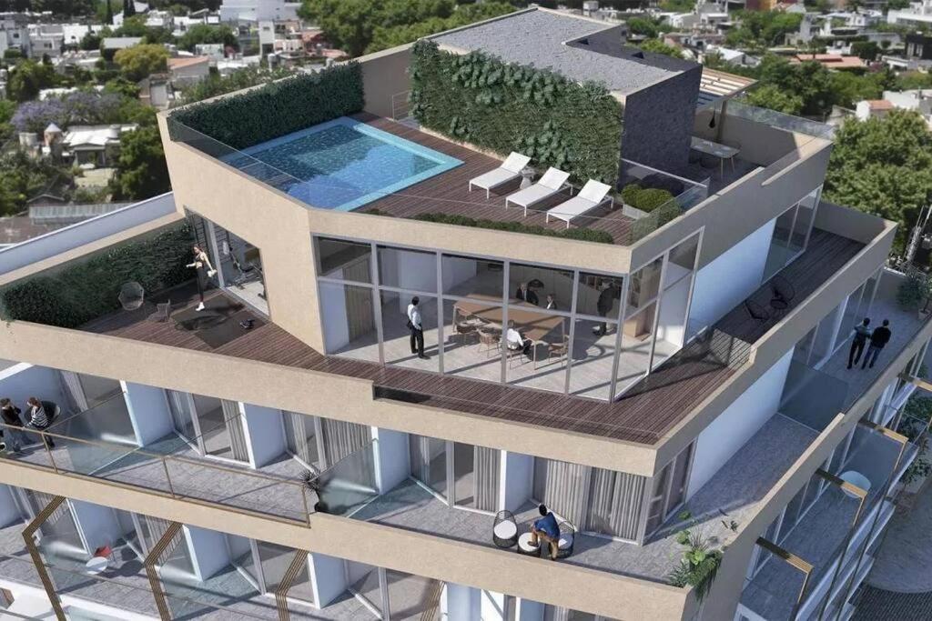 Sofisticado Penthouse Unico Piscina Gym Parrilla Salon de Fiestas 100m2 - Chambres d’hôtes