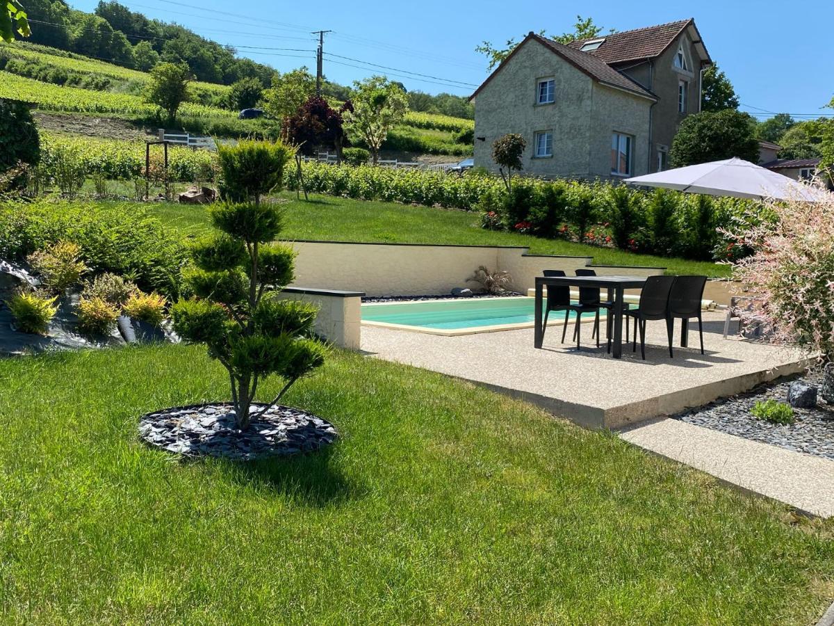 B&B Vauciennes - Le Clos Saint Vincent maison avec piscine - Bed and Breakfast Vauciennes