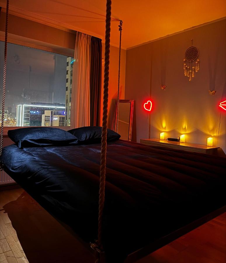 B&B Riga - Skanstes Virsotnes Flying Bed Apartment (Skanstes Heights) - Bed and Breakfast Riga