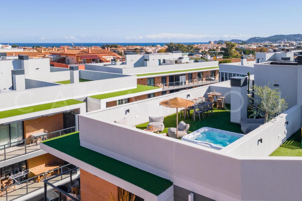 Casa Nimasa in Javea! Geweldig penthouse met dakterras en jacuzzi - Chambres d’hôtes