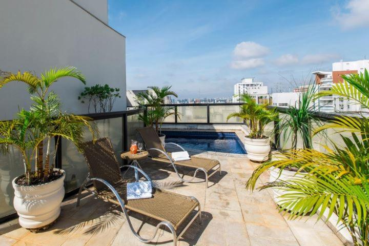 Flat próximo à Av Paulista - Transamérica Bela Cintra - Chambres d’hôtes São Paulo